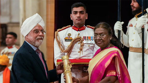Jagadish Singh Kehar-Padmabhushan Award